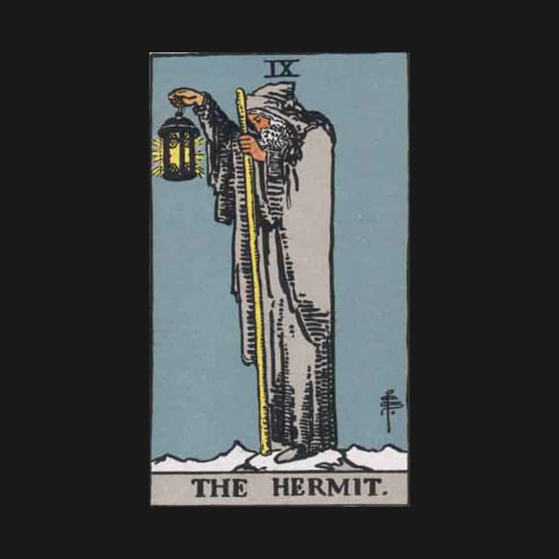 Tarot Deck - Major Arcana - IX - The Hermit by sezinun