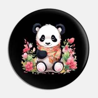 Adorable Cuddly Baby Panda Pin