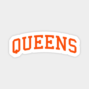 Queens Baseball Magnet