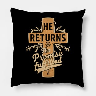 Jesus Christ returns Pillow