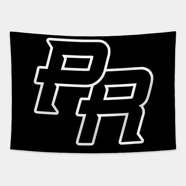 Puerto Rico Logo Black Tapestry by Gamers Gear