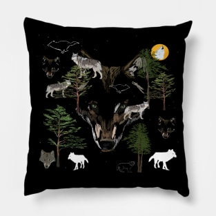 Wolf Dream Pillow