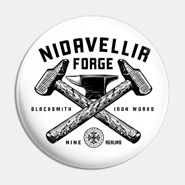 Nidavellir Forge Pin by MindsparkCreative