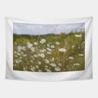 Queen Anne's Lace - Lomography Daguerreotype Lens Tapestry