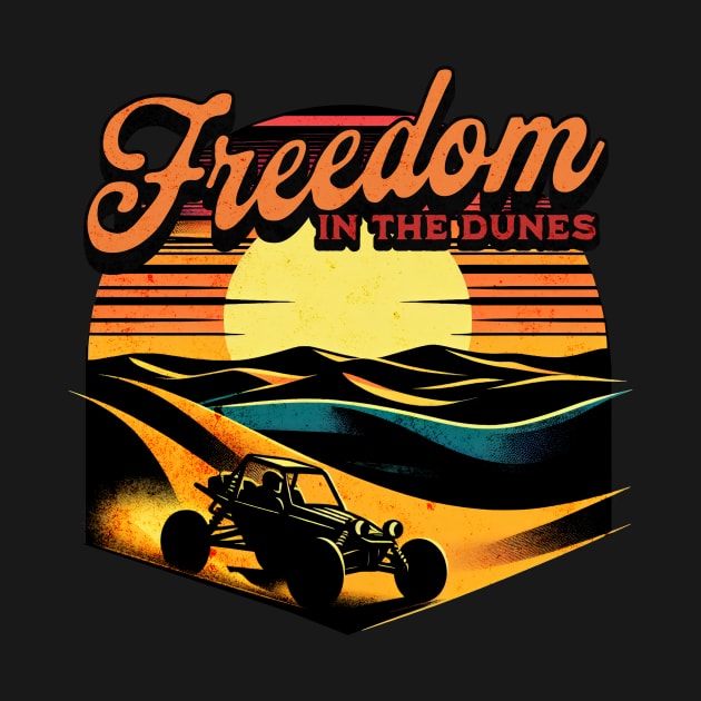 Freedom in the Dunes Sand Buggy Design by Miami Neon Designs