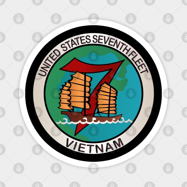 Navy - United States Seventh Fleet - Vietnam Magnet by twix123844