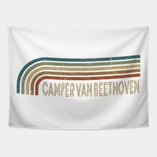 Camper Van Beethoven Retro Stripes Tapestry