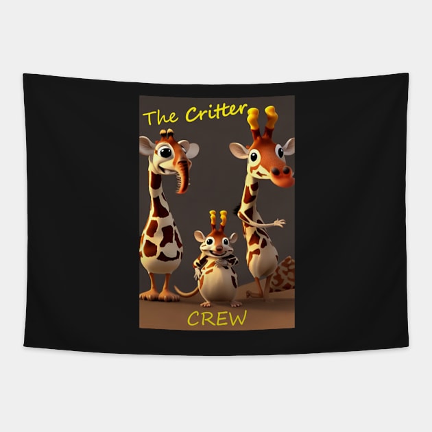 The Critter Crew Tapestry by Parody-is-King