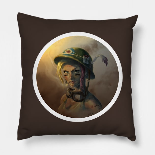 Tanky Pillow by DanielBDemented