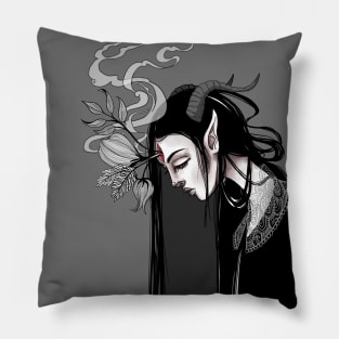 Haunting shadows Pillow