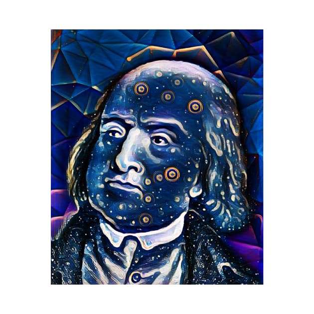 Jeremy Bentham Dark Night Portrait | Jeremy Bentham Artwork 5 by JustLit