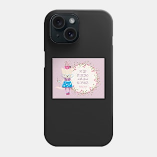 My Cup Overflows Kids Scripture Art Phone Case