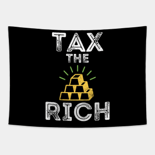 Tax the Rich Tapestry