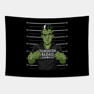 Frankenstein Badass London XIX Tapestry