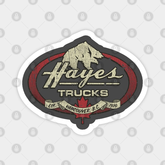 Hayes Trucks 1971 Magnet by JCD666