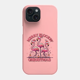 Merry Flockin' Christmas Phone Case