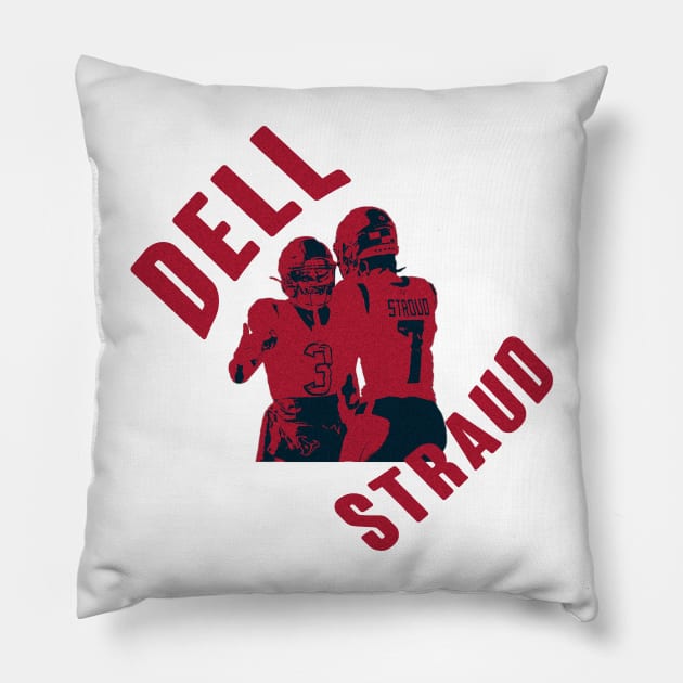 Tank Dell x CJ straud Pillow by islandersgraphics