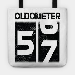 Oldometer Happy Birthday 57 Years Old Was Born In 1963 To Me You Papa Dad Mom Brother Son Husband Tote
