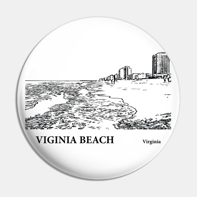 Virginia Beach - Virginia Pin by Lakeric