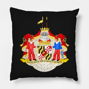 Maryland Coat of Arms Pillow