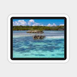 Blue Lagoon Magnet