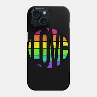 Rainbow Love Phone Case