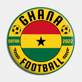 Ghana Football Pin