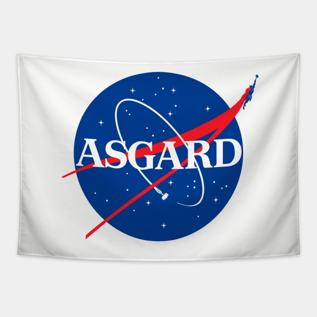 Asgard NASA Tapestry by artnessbyjustinbrown