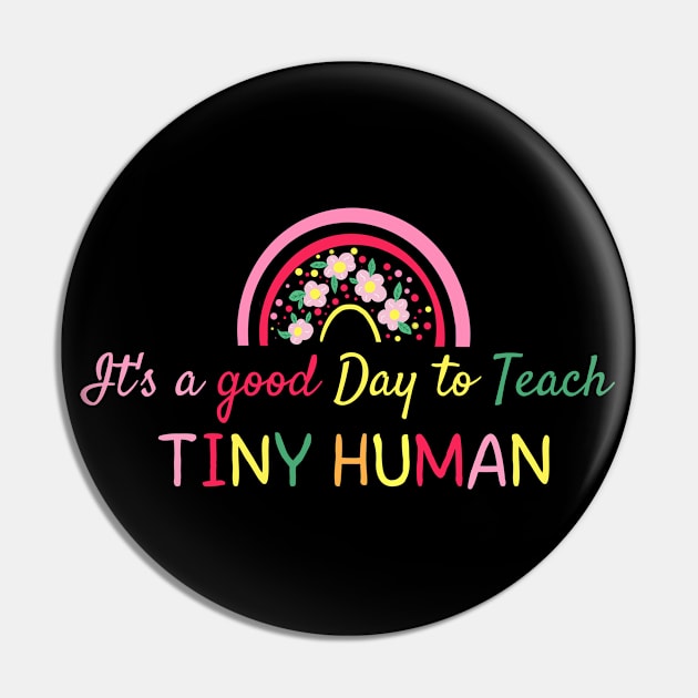 It's a good day to teach tiny human Pin by M.Y