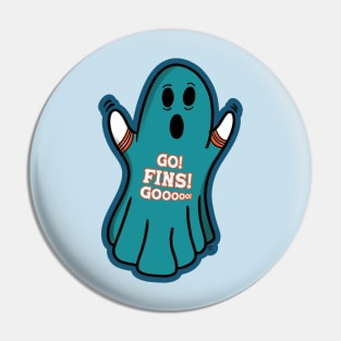 Ghost Miami Dolphins Pin