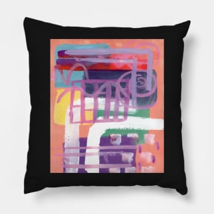 Abstract Three Pillow