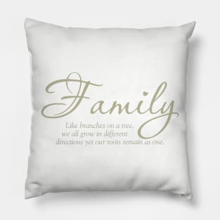 Family Roots Pillow