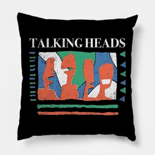 Talking Heads Vintage Pillow