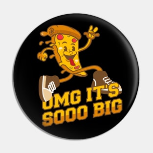 Fast & Big Pizza Pin