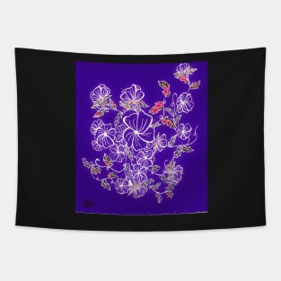 Flowers and Vines Perfection Tapestry