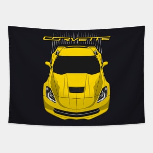 Corvette C7 - Yellow Tapestry