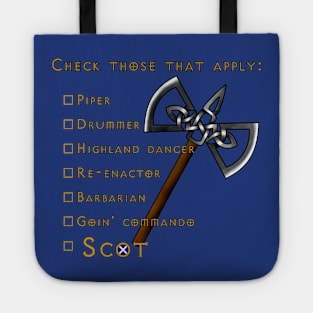 Checklist Tote