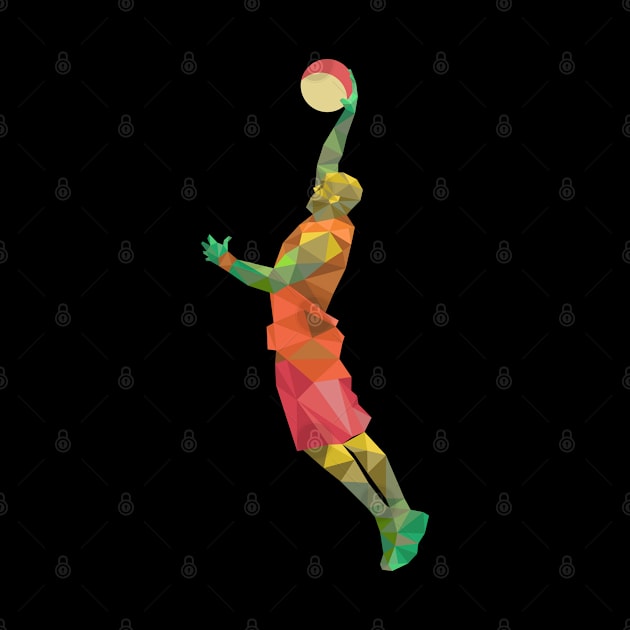 Basketball Player by Mako Design 