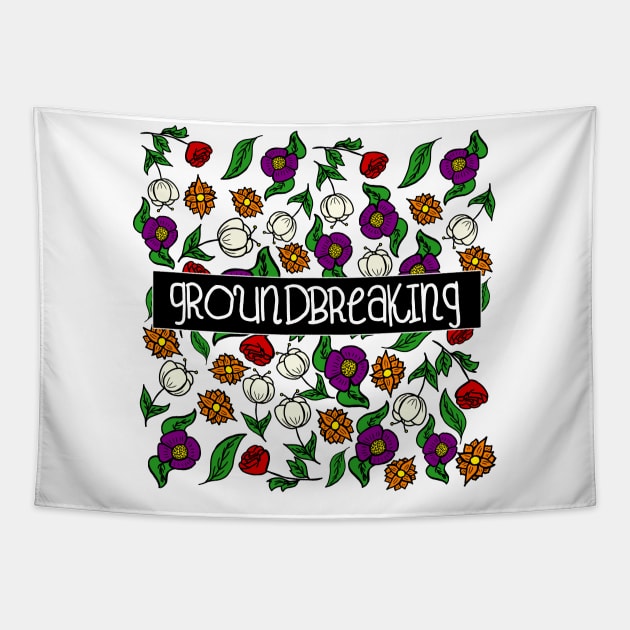 Groundbreaking Tapestry by GoddessFr3yja