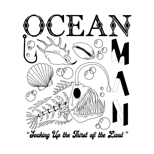 "Ocean Man" Ween Design by motelgemini