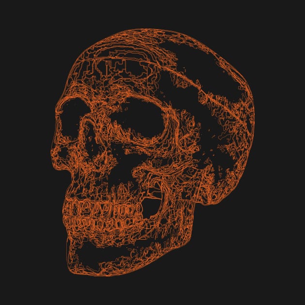 Skull Lines Graphics by lkn