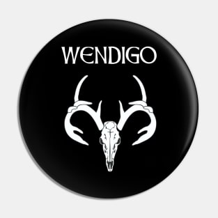 Wendigo Ancient Mythology Pin