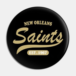 New Orleans Saints Classic Style Pin