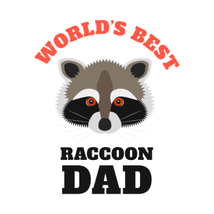 World's Best Raccoon Dad T-Shirt