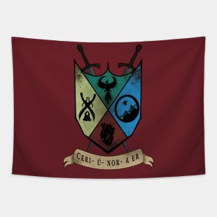 Campaign Shield Tapestry