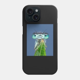 Blue-tailed Damselfly Phone Case