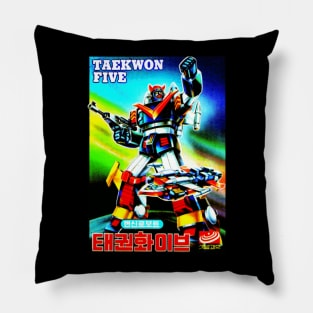 Taekwon V Bootleg Cover Art Pillow