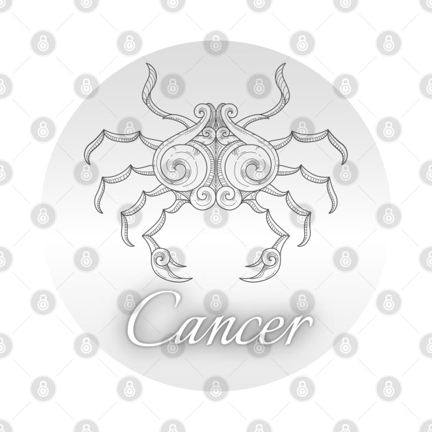 Spherical Zodiac Cancer by Mazzlo Shop