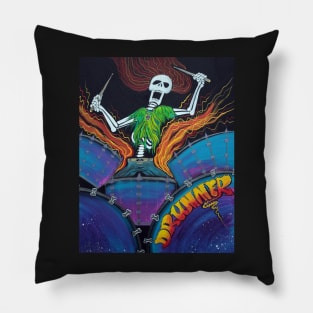 Drummer Of The Dead Pillow