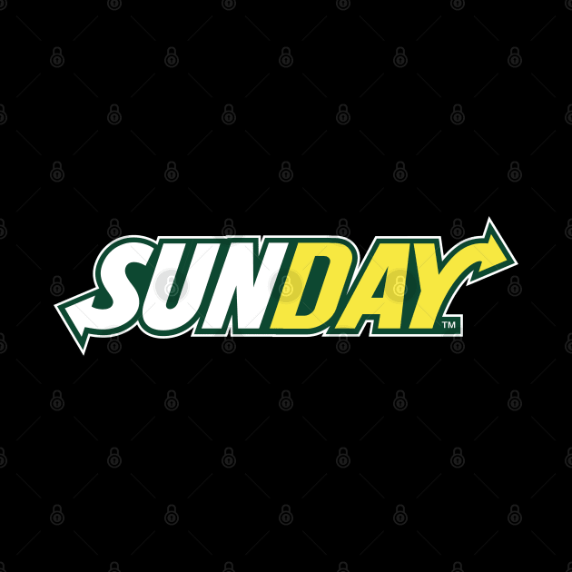 Sunday Subway Logo Parody by Merchsides